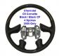C6 Corvette Standard Style 2005 Carbon Fiber or Leather Steering Wheel 